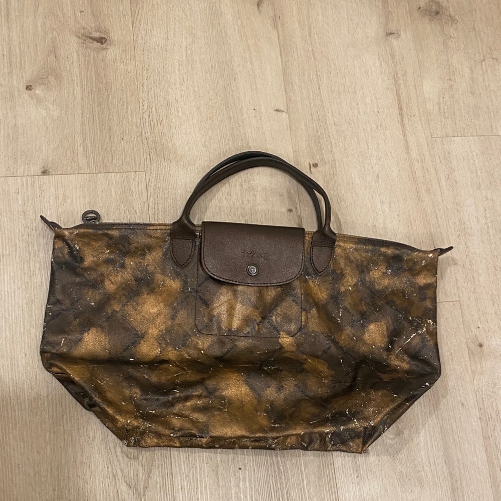 Longchamp Canvas Le Pliage Tote Handbag France